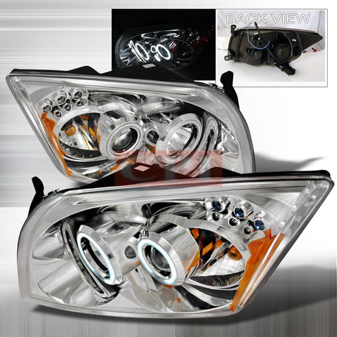 DODGE 2007-2008 DODGE CALIBER HALO PROJECTOR HEAD LAMPS/ HEADLIGHTS 1 SET RH&LH 2007,2008