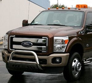 FORD SUPERDUTY FORD SUPER DUTY 3inch W/STAINLESS SKID Guards & Bull Bars Stainless