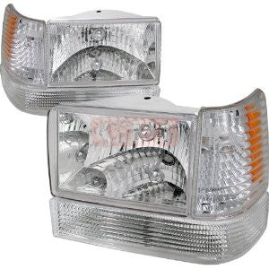 Jeep Grand Cherokee Combo: 93-98 Grand Cherokee Headlight & Bumper Light & Corner Lamp
