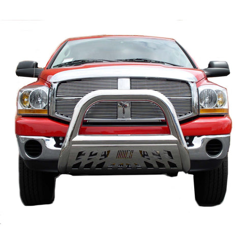 NISSAN PATHFINDER 05-07 Nissan Pathfinder BULL BAR 3inch WITH STAINLESS SKID Guards & Bull Bars Stainless