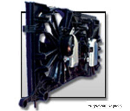 Honda 09-10 Honda Pilot (Awd) Radiator Cooling Fan Assembly (1) Pc Replacement 2009,2010