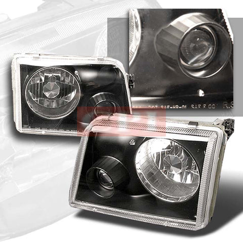 FORD 1993-1997 FORD RANGER APC PROJECTOR HEAD LAMPS/ HEADLIGHTS 1 SET RH&LH 1993,1994,1995,1996,1997