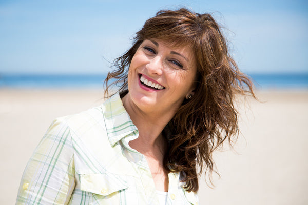 beautiful woman in the beach