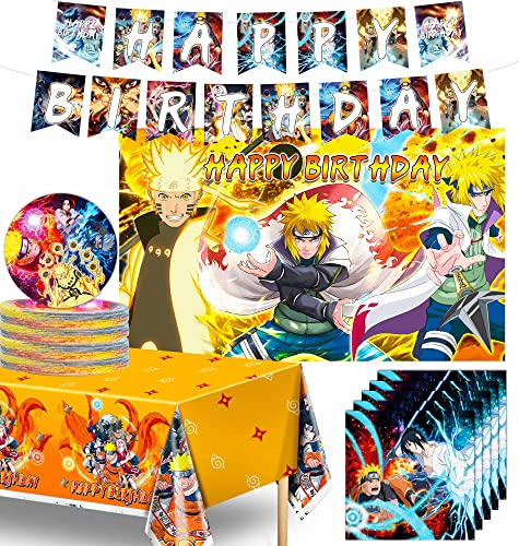 Anime Birthday Party Supplies, Themed Birthday Decorations for Kids Bo –  PARTY STARTER ESSENTIALS FOR EVERY PARTY STORE