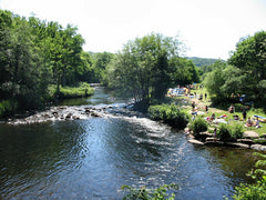 River dart picnic spot