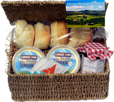 Summertime cream tea hamper