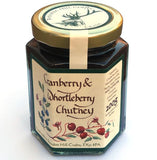 Cranberry and Whortleberry Christmas Chutney