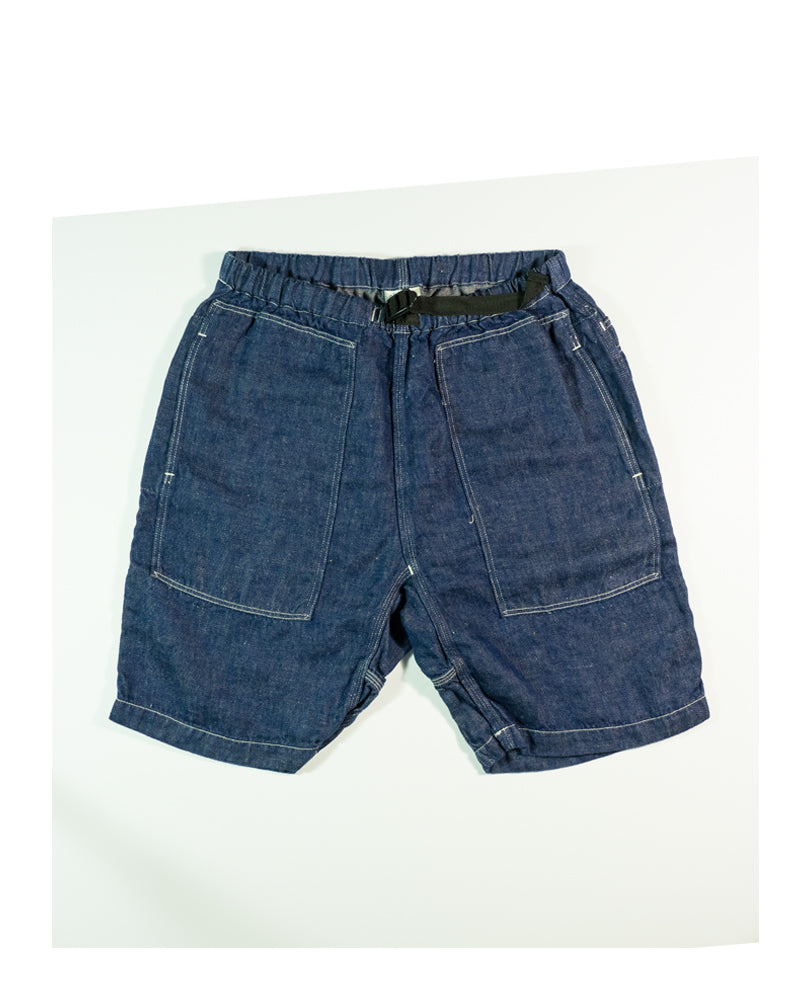 linen denim shorts