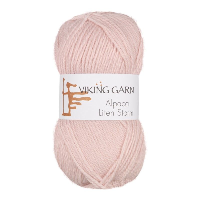 Viking garn Alpaca Liten - Lys rosa 764