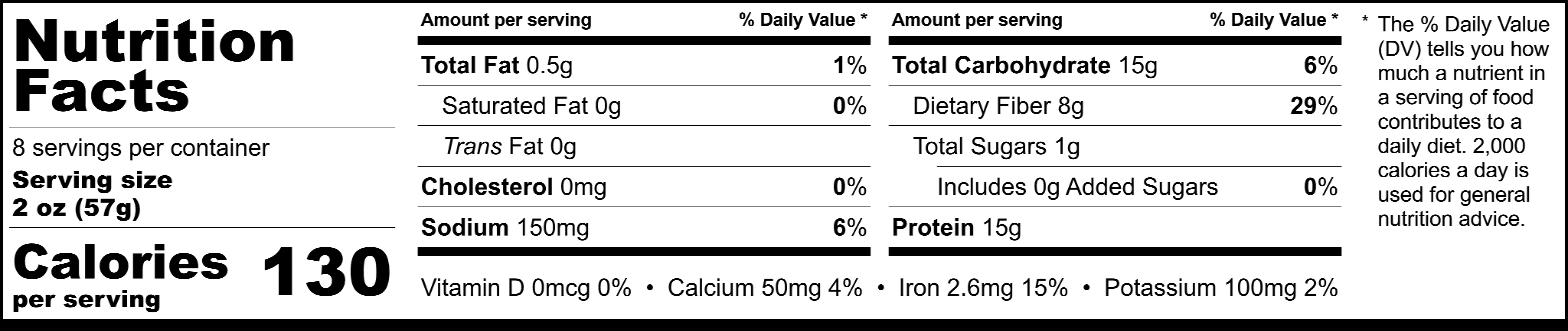Pappardelle's Spinach Garlic Pasta Luce Nutritional Information