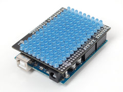 LoL Shield BLUE - A charlieplexed LED matrix kit for the Arduino Buy Australia LoL Shield BLUE - A charlieplexed LED matrix kit for the Arduino , ADA_Arduino compatible - Adafruit, Pakronics Melbourne in Australia - 2