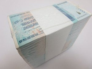Buy 100 Trillion Dollar Zimbabwe Banknote 1000x Best Prices Zim Trillions