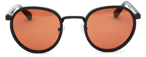 Pacifico Optical Carter Gloss Black with Copper Lens