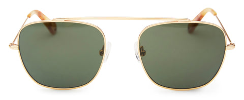 Pacifico Optical South Vintage Gold Green Lens