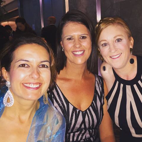 Rachel with Alison Valenti and Julie-Anne Townsend at the Diamond Women's Support Gala Ball