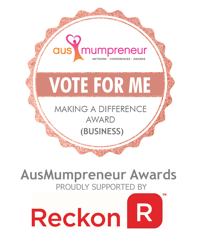 Vote for me button AusMumpreneur Awards