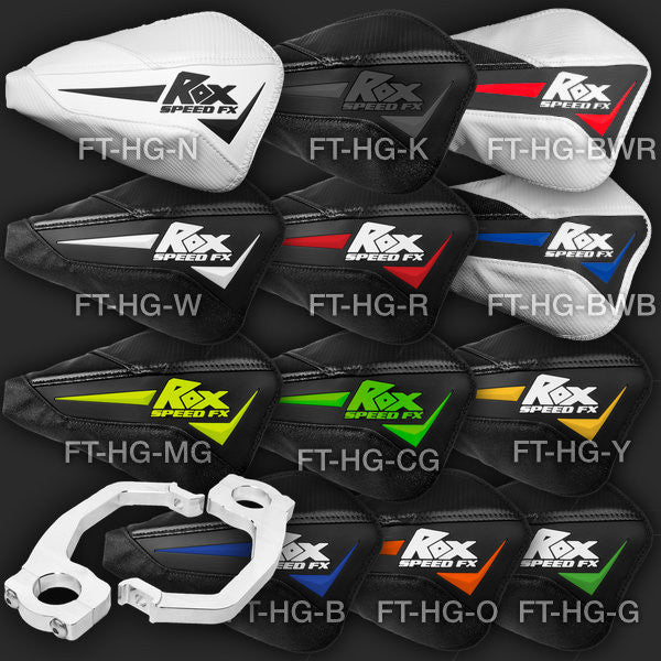 Flex Tec Handguard Kit With Standard Mounts For Ski Doo Rox Speed Fx