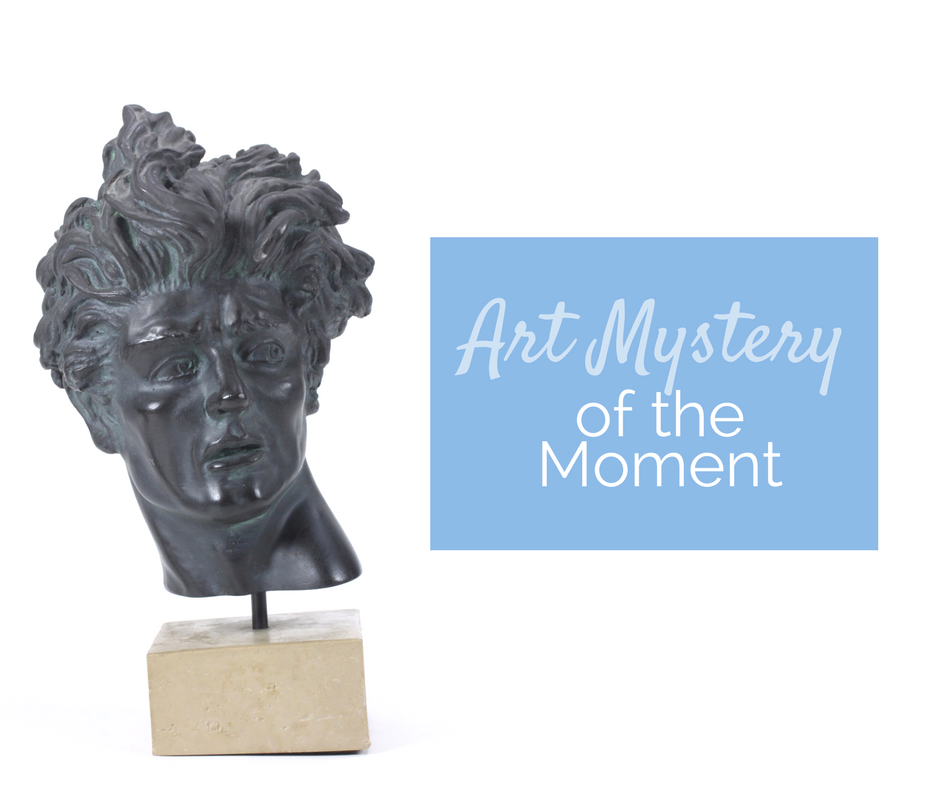 Art Mystery of the Moment III with RoofTop Antiques Vintage Sculpture