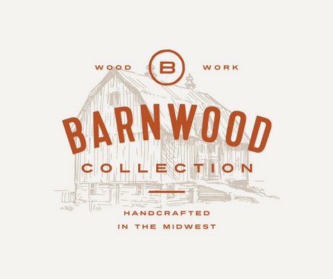 Barnwood Collection of vintage style handcrafted custom furniture for sale by Brassfield Originals