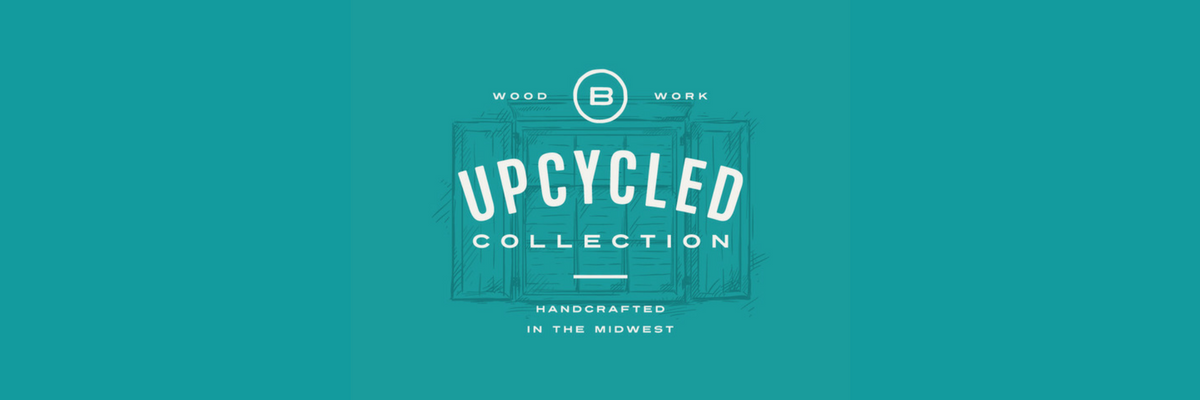 Upcycled Collection of vintage style handcrafted custom furniture for sale by Brassfield Originals