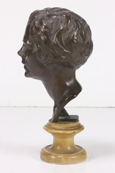 A bust of Miss Mildred Titcomb