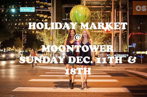 holiday market at moontower austin tx