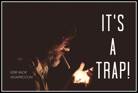 Smoking: Recognize it for the Trap it is! - Image Provided by Free-Photos via Pixabay - Word Overlay by Louwes Media