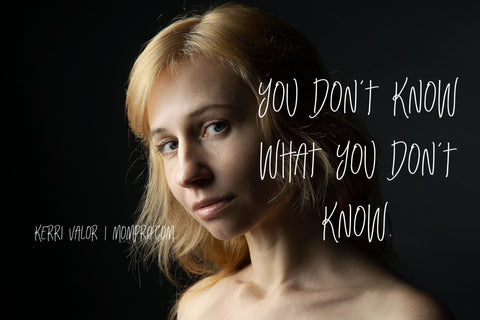 You Don't Know - Image Provided by Victoria_Borodinova via Pixabay - Word Overlay by Jennie Louwes
