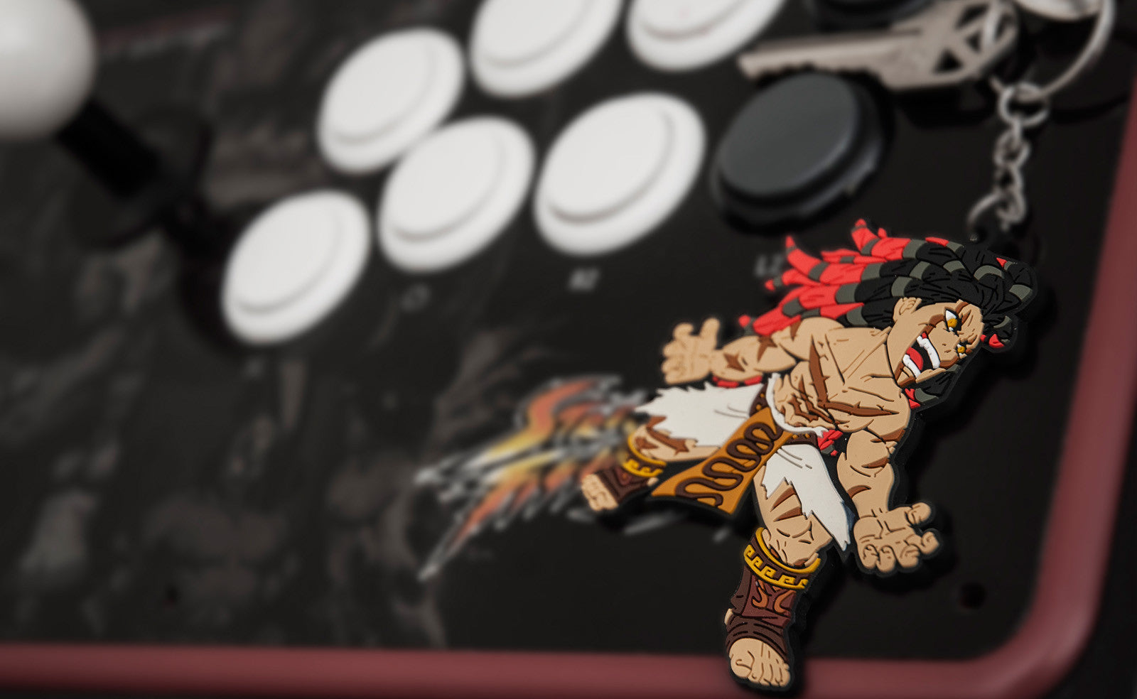 Street Fighter Necalli Keychain by Eighty Sixed