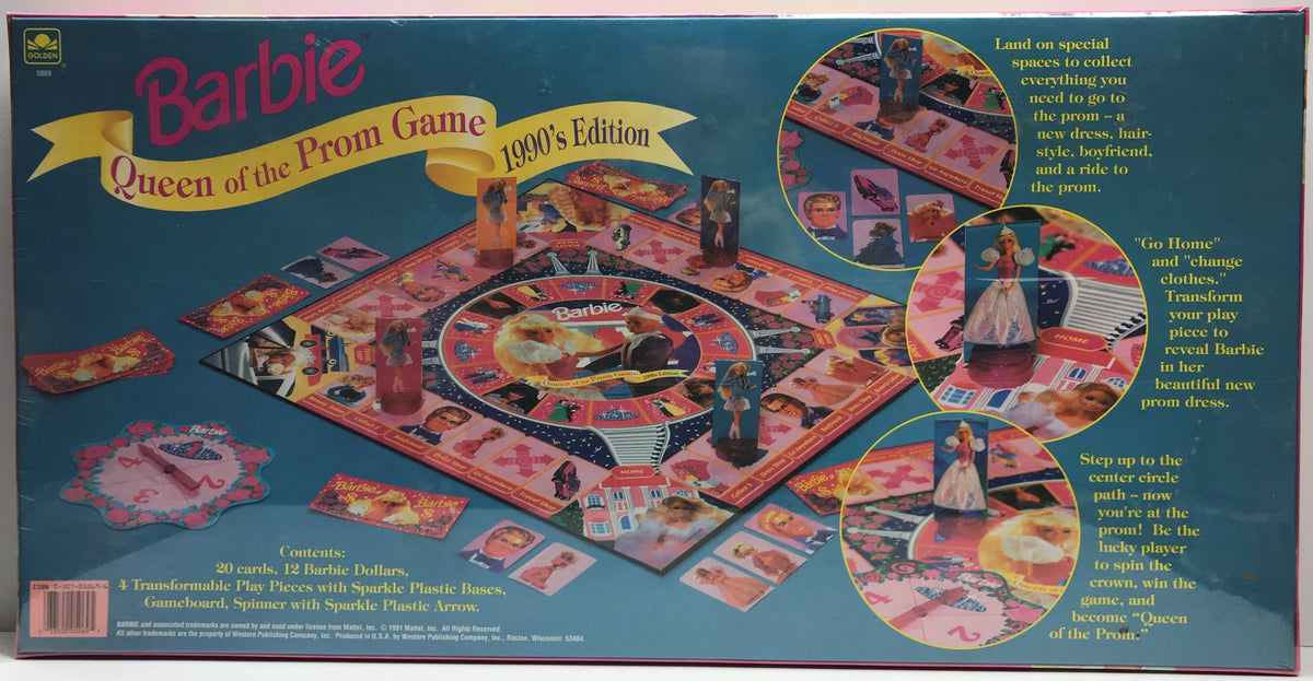 the barbie game board game