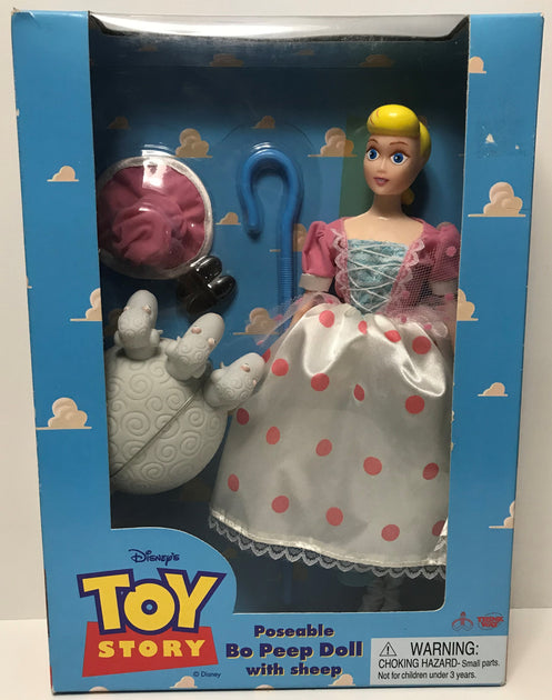 Thinkway Toys Disney Toy Story Poseable Bo PEEP Doll With Sheep 62892 for sale online 