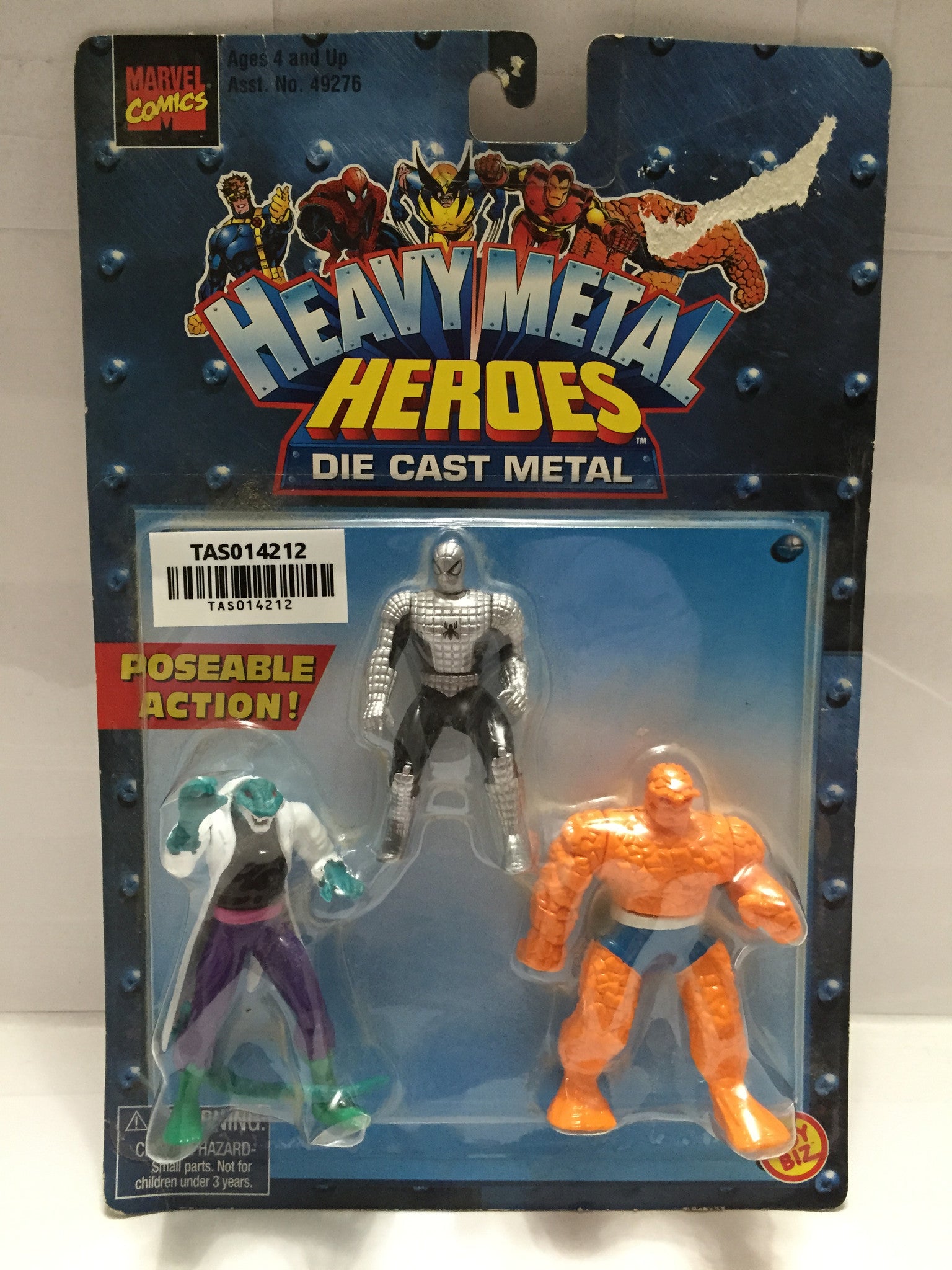 (TAS014212) 1999 Marvel Comics Heavy Metal Heroes Die
