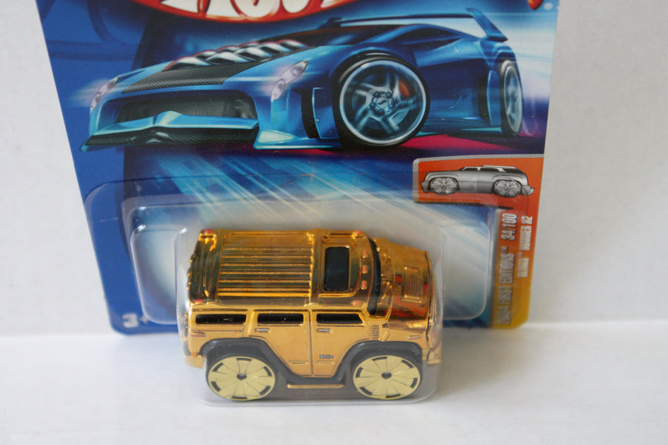Hot Wheels ~ 2004 First Editions #034 ~ Blings Hummer H2 