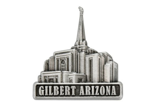Gilbert Arizona Temple Pin (Silver)