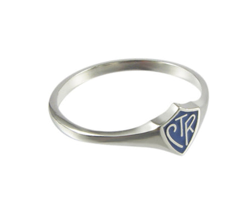 Blue Mini CTR Ring (Size 5)