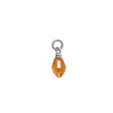 November Birthstone Charm
