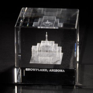 Snowflake Arizona Temple Cube