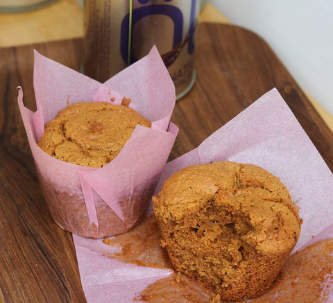 coconut flour vanilla muffin