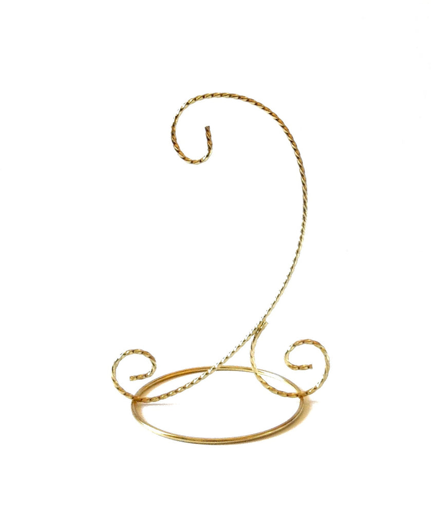 Fancy Twisted Wire 7.5 Inch Ornament Stand