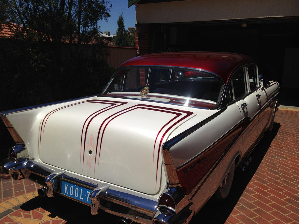 1957 Chevy Bel Air Australia Right Hand Drive Back