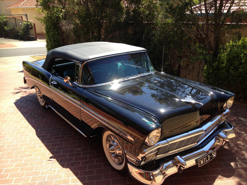 1956 Chevrolet Bel Air Convertible Right Hand Drive Top