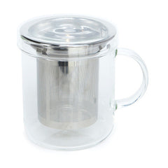 Glass Infuser Mug