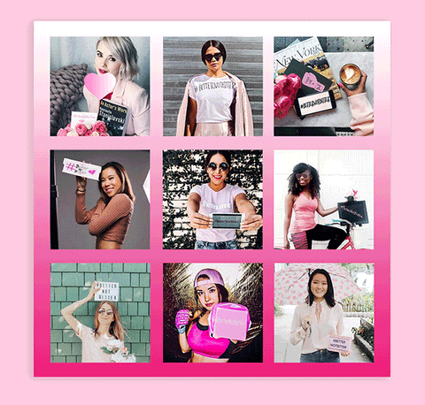 Breast Cancer Awareness 2018 Be Better Not Bitter Collage