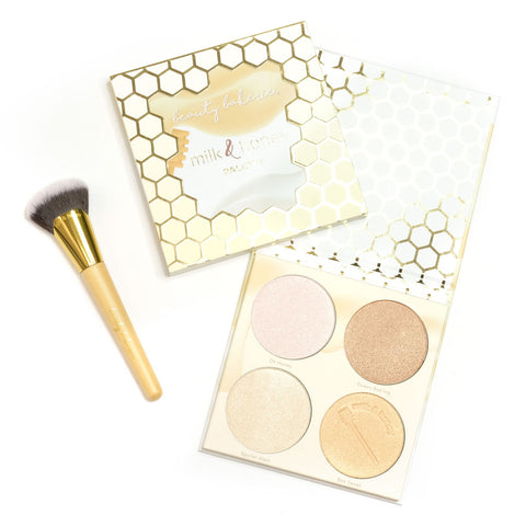 Milk & Honey Palette | Highlight Palette by Beauty Bakerie Cosmetics Brand