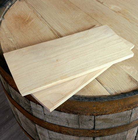 Cherry Grilling Plank 5x11" Grade A 2 Board Pack Grill BBQ Infusing Meat/Seafood/Fruit/Vegetables