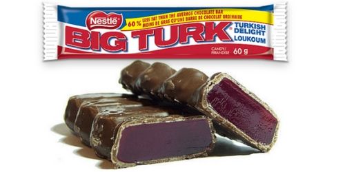 Big Turk Canadian Candy Bar