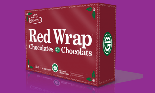 Ganong Red Wrap Chocolates-Candy District Online Candy Warehouse