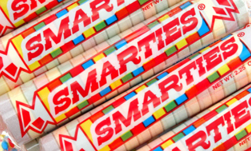 Smarties Candy-Rockets-Top 10 Candies from the 1940's