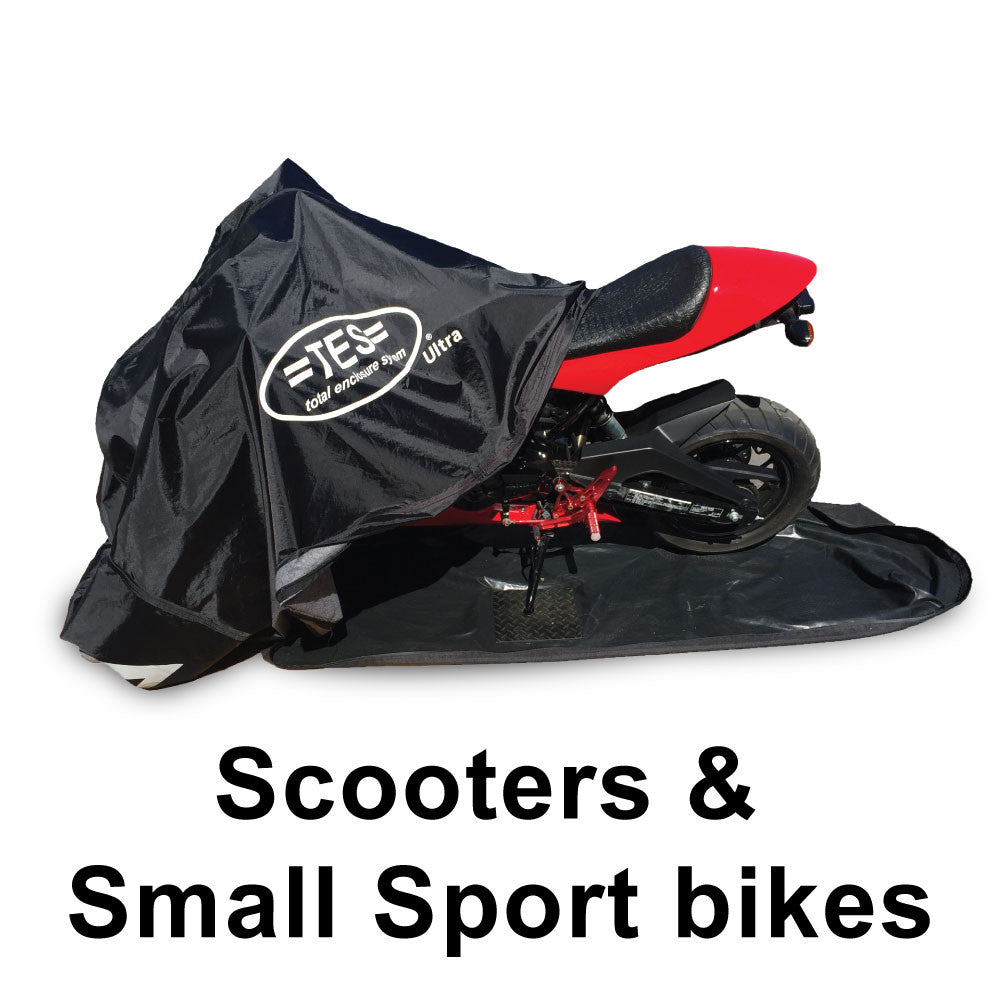 Medium Motorcycle fits Scooters & Small Bikes –