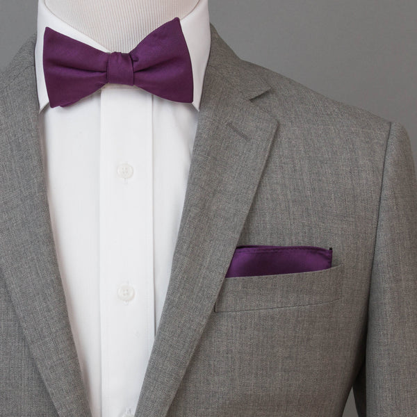 purple bow tie